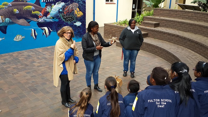 SIS learners on field trip